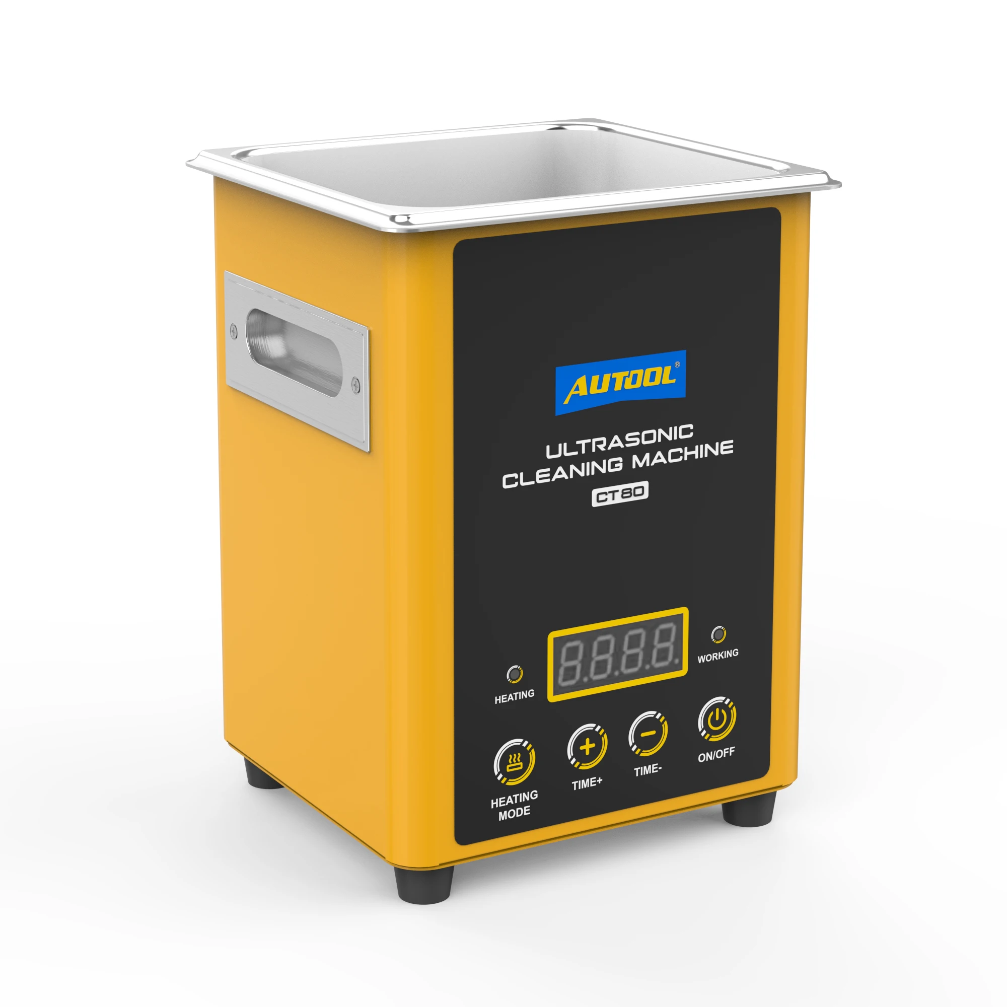 

Ультразвуковые очистители AUTOOL CT80, 2 л, с таймером и нагревателем, 40 кГц, ультразвуковая Очистительная Машина для деталей, очков и очистки автомобиля