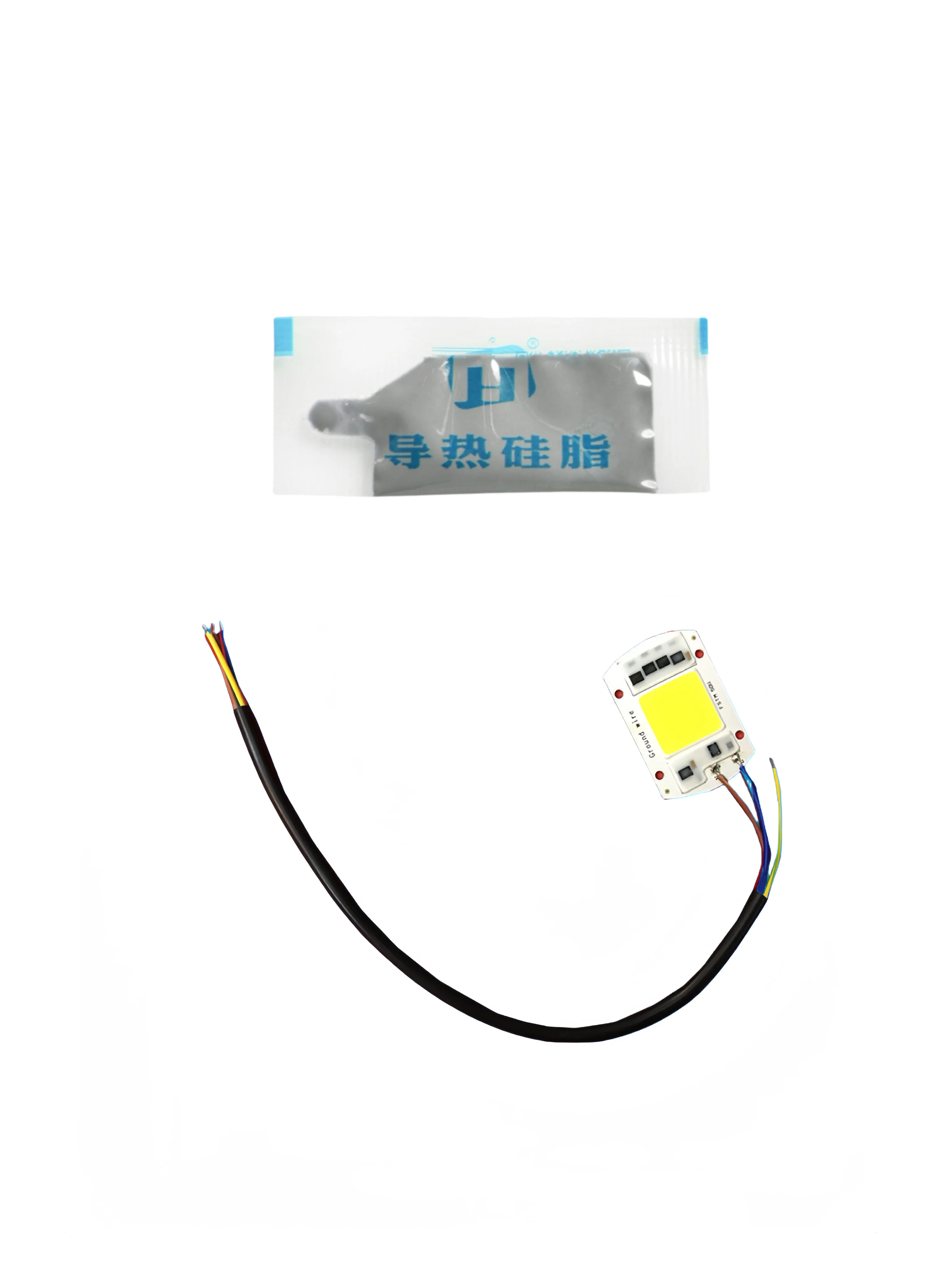 Description Picture 3 of itemLED 50W 220V Red Blue Green White No Need Driver Chip COB Lamp Source Plant Growth Flood Street Light Beads Light Accessories