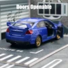 1/36 SUBARU Impreza WRX STI Racing Car Toy Model For Children RMZ CiTY Diecast Vehicle Miniature 1:36 Pull Back Collection Gift 4