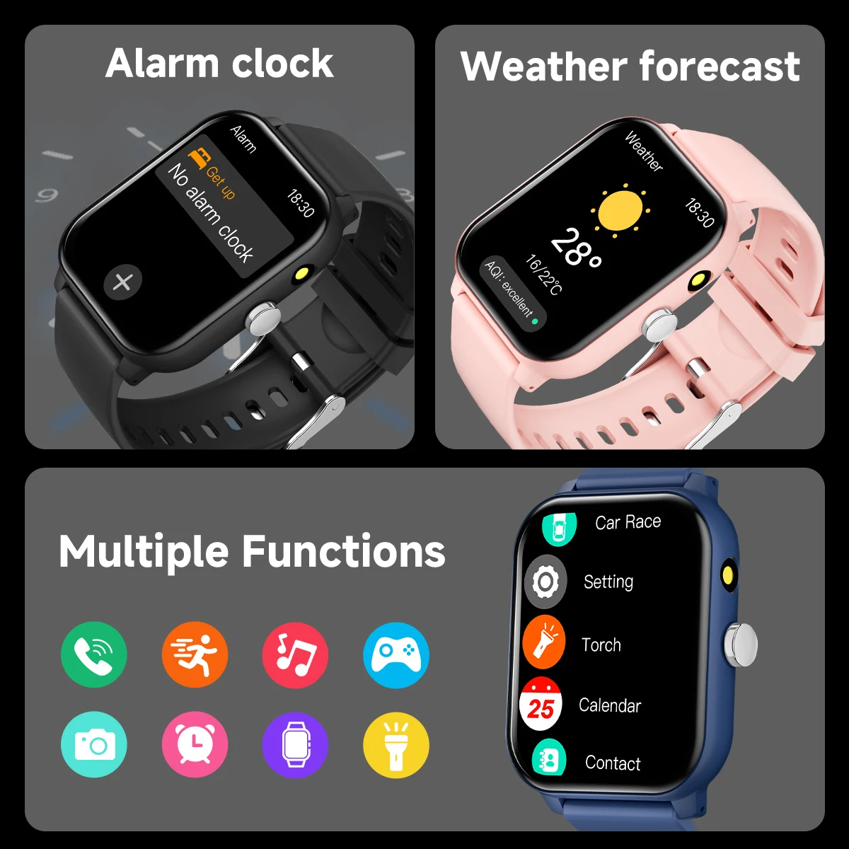Smartwatch With Wireless Calling, Music Player And Flashlight_voghion.com