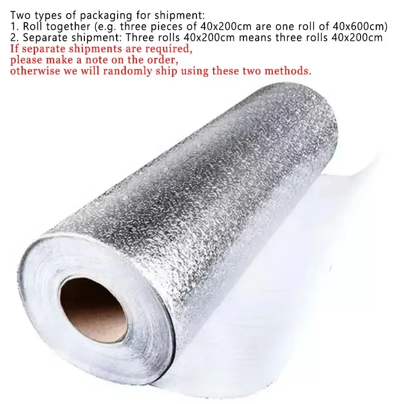40x200cm Kitchen Back splash Wallpaper Stickers Self Adhesive Aluminum Foil Stickers Oil Proof Waterproof Kitchen Stove Sticker,self adhesive wallpaper,self adhesive stickers,wall stickers,adhesive wallpaper,kitchen wall sticker