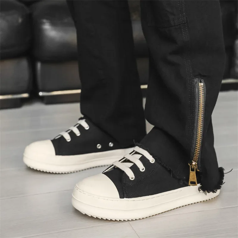 Men Women Casual Sneakers Skateboard Vulcanized Shoes Designed Running Tennis Sports Shoes Lace Up Comfortable Outdoor Sneakers 3