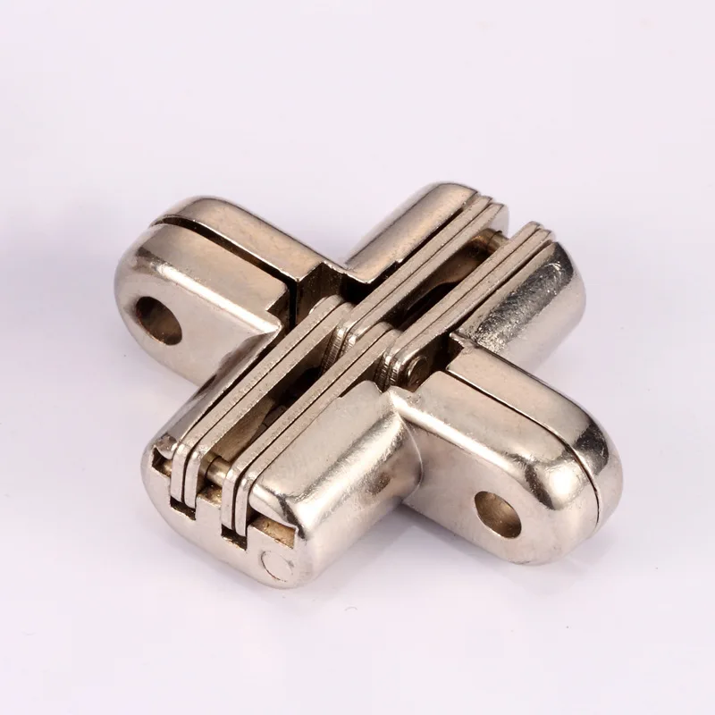 Hidden Hinge 4Pcs 42x13mm Invisible Concealed Folding Door Hinge For Cabinet Cupboard Door Wooden Boxes stainless steel hinges door hinges