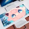 Mouse pad P-pokemon Jigglypuff large keyboard Mousedesk pad non-slip rubber gaming Mousepad laptop mouse carpet Game table mat 2