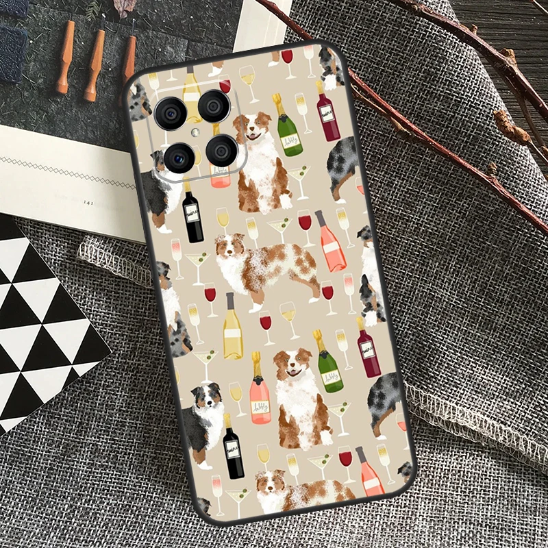 Australian Shepherd Dog Themed Phone Case Cover