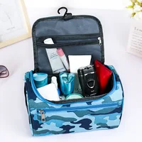 Make Up Camouflage Cosmetic Bag unisex travel organizer toiletry bag storage bag Large capacity Hanging Waterproof Wash Pouch 2