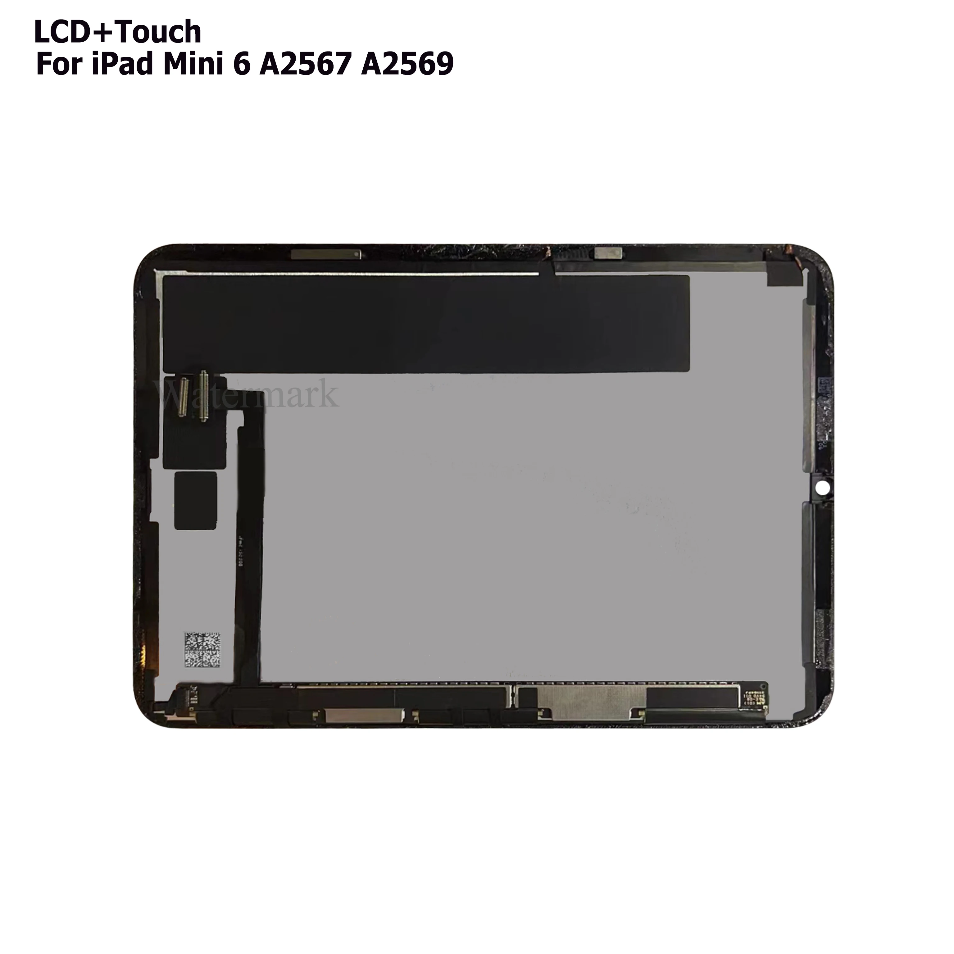 IPad mini 6,a2567,a2568,a2569用のガラスパネル交換用LCDディスプレイ