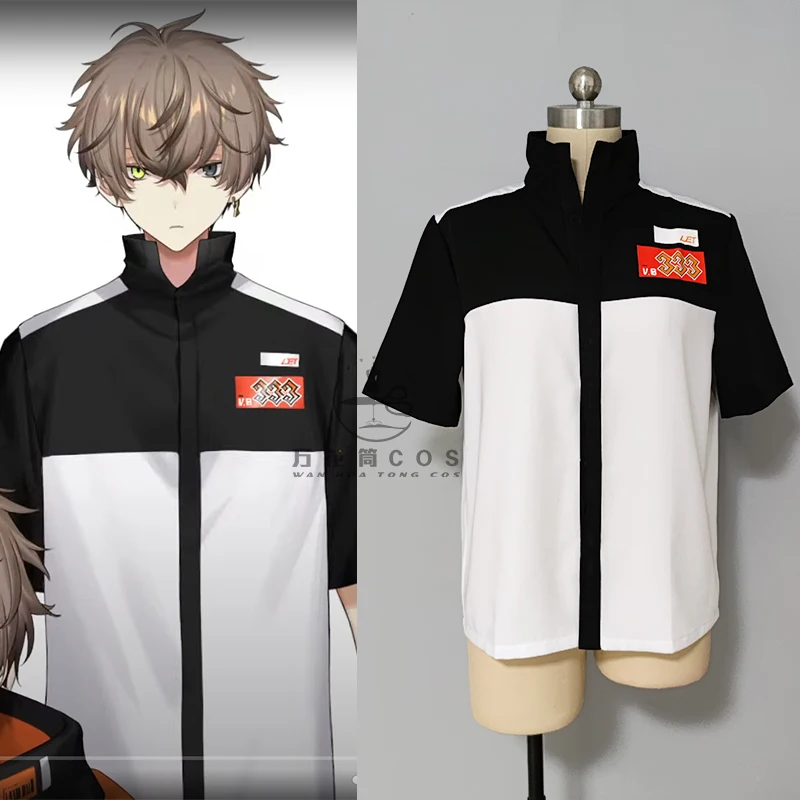 EIME Yutuber VTuber Nocytx ڽ ǻ Alban Knox Cosplay Shirt  Ƽ  ҷ īϹ   