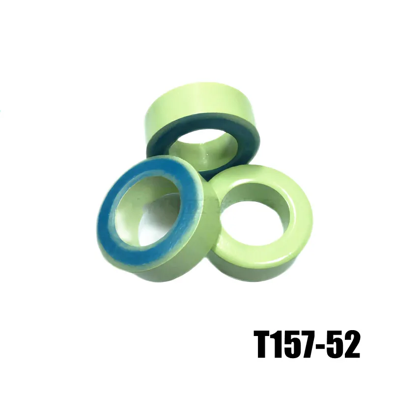 Description Picture 2 of itemT157-52 Iron Ferrite Toroid Cores 40*24*14.5mm For Inductors Iron powder Core  Blue Green Ring
