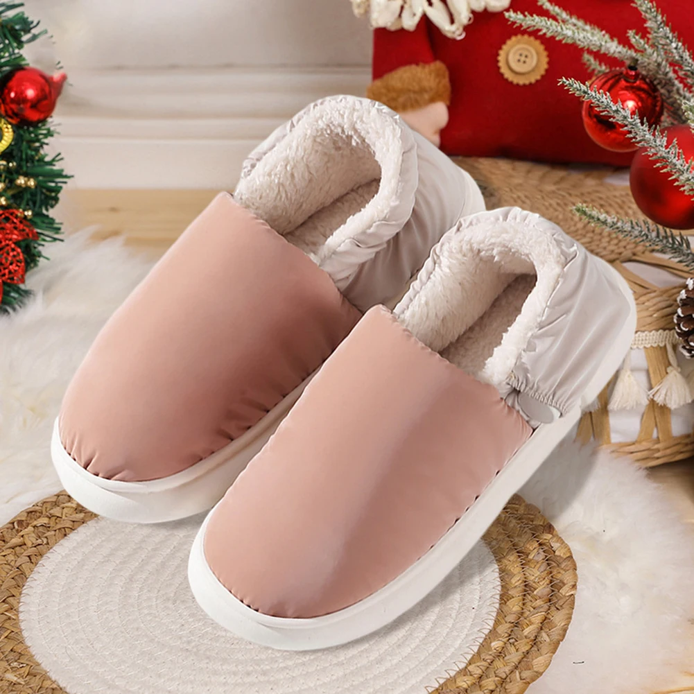 Unisex Electric Heating Slippers with 3 Heating Levels USB Heated Slippers Rechargeable Foot Warmer House Shoes for Winter 2