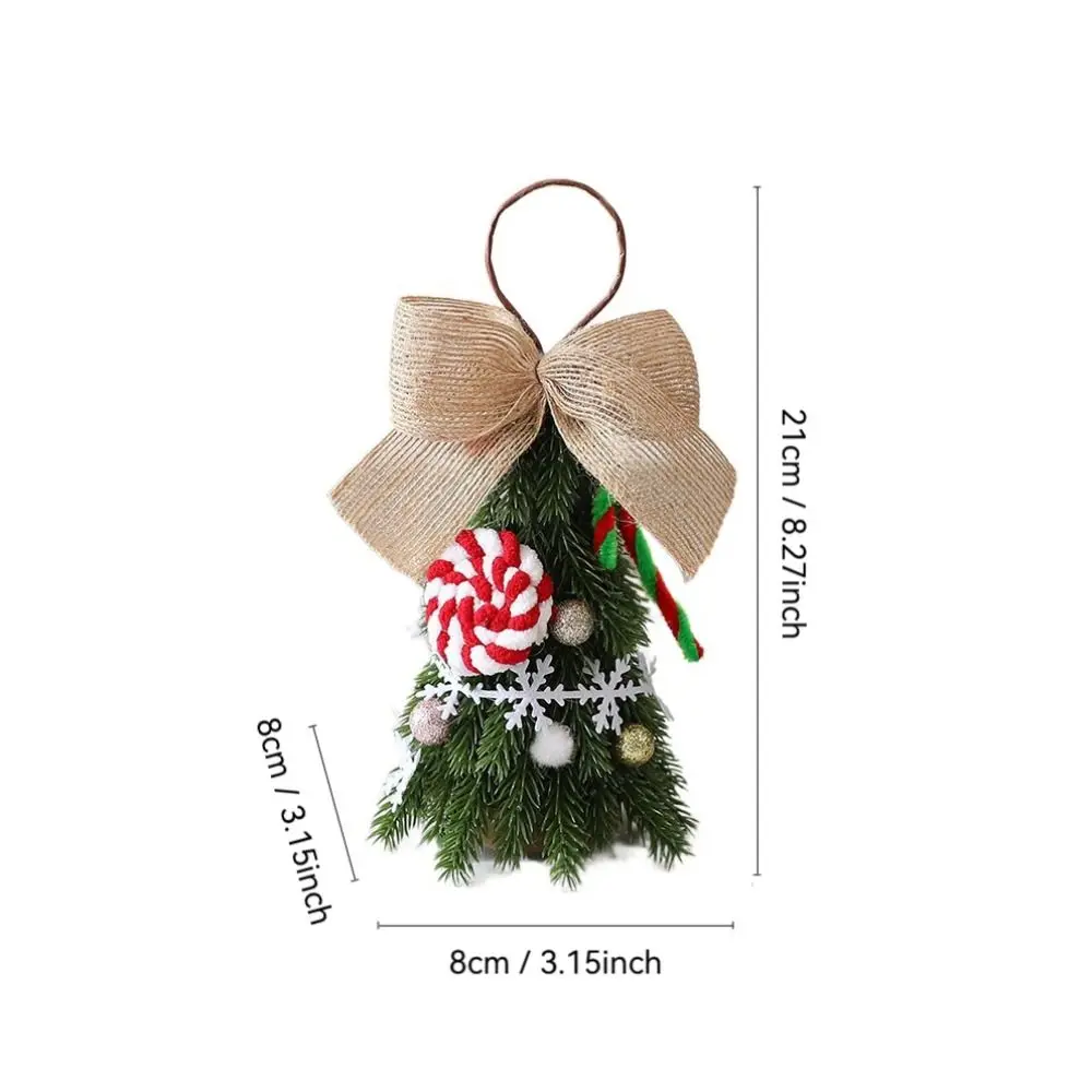 Mini Christmas Tree PE Scene Setup Desktop Ornament