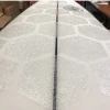20PCS Clear Surfboard Deck Grip Pad- Waxless Hexagon Traction Surfpad DIY Accessories Non-Slip Traction Pad for Skateboard,kayak 5