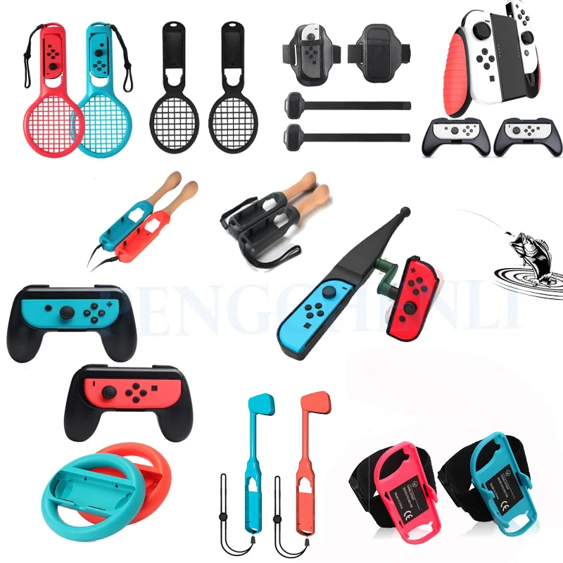 Nintend Switch Game Accessories Kit For Nintendo Switch Joycon Gaming