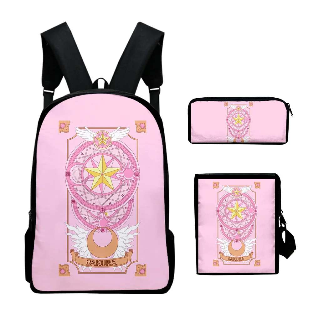 Mochila De Anime Cardcaptor Sakura Para Adolcent Y Niñas, Mochilas Colar Para Mujer, Mochilas Para Ordenador Portátil, Bolsa De Regalo Para Guardería - AliExprs 1524