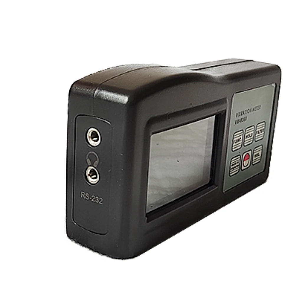 Vibration Meter VM-6360 10Hz~10KHz Vibration Analyzer Acceleration Displacement Motor Fault  0.01mm/s~400 mm/s 6