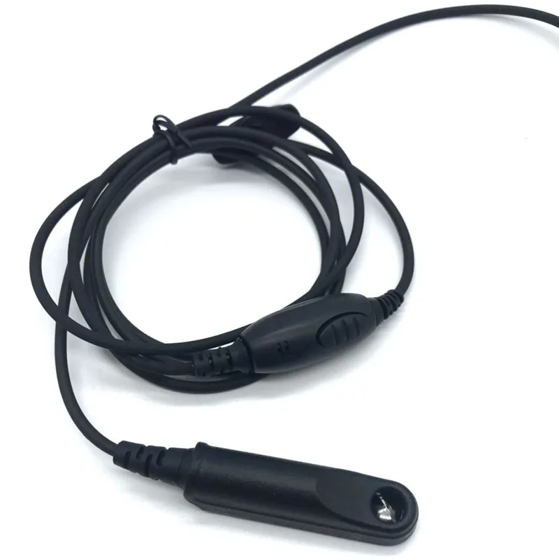 BAOFENG UV-9R Plus Pro CB Radio Flexible Throat Microphone PTT Mic Earpiece Air Tube Headset for UV-XR A-58 GT-3WP Walkie Talkie
