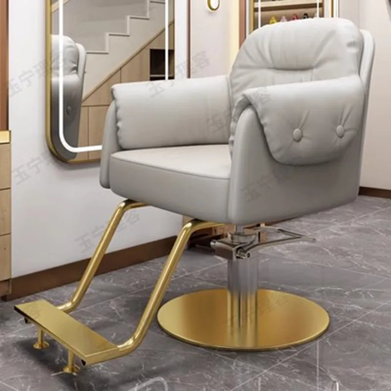 Beautician Treatment Swivel Chair Pedicure Salon Stylist Professional Aesthetic Chair Hairdressing Stuhl Luxury Furniture LJ50BC