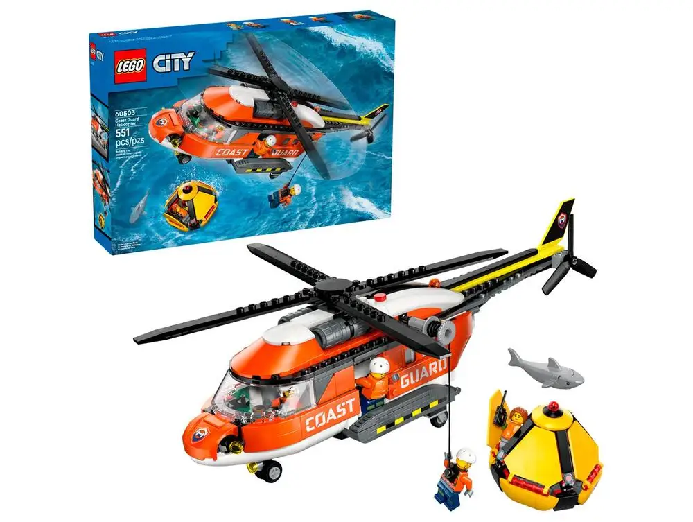 LEGO City Coast Guard Helicopter 60503