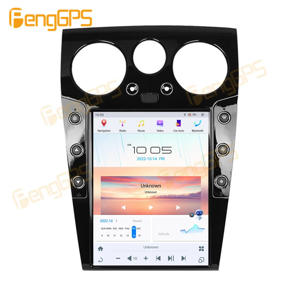 

12.1" Tesla Style Android 11 Car Radio Screen For Bentley Flying Spur Continental GT 2005-2017 GPS Navi Recorder Multimedia Unit