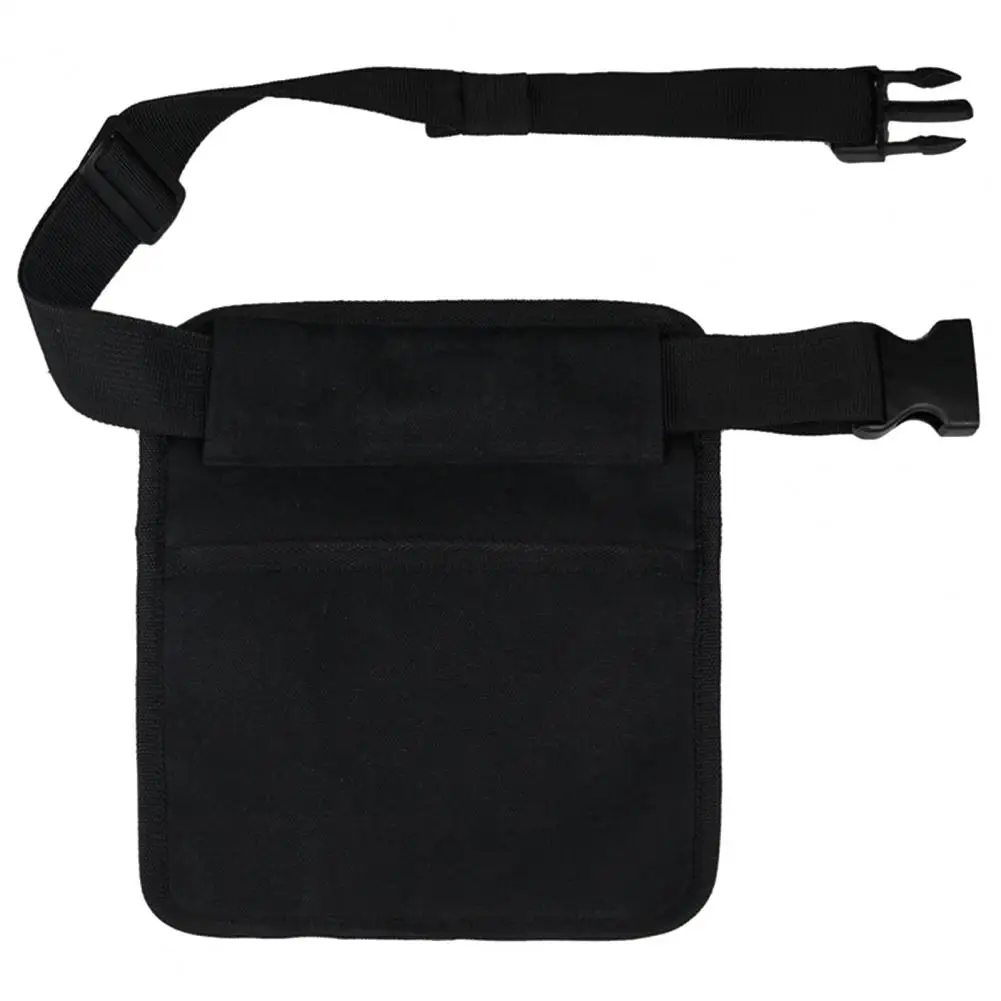 

Black Waiter/waitress Desk Apron Capacity Fanny Pack Waist Bag Adjustable Strap Easy to Clean for Restaurants for Servers