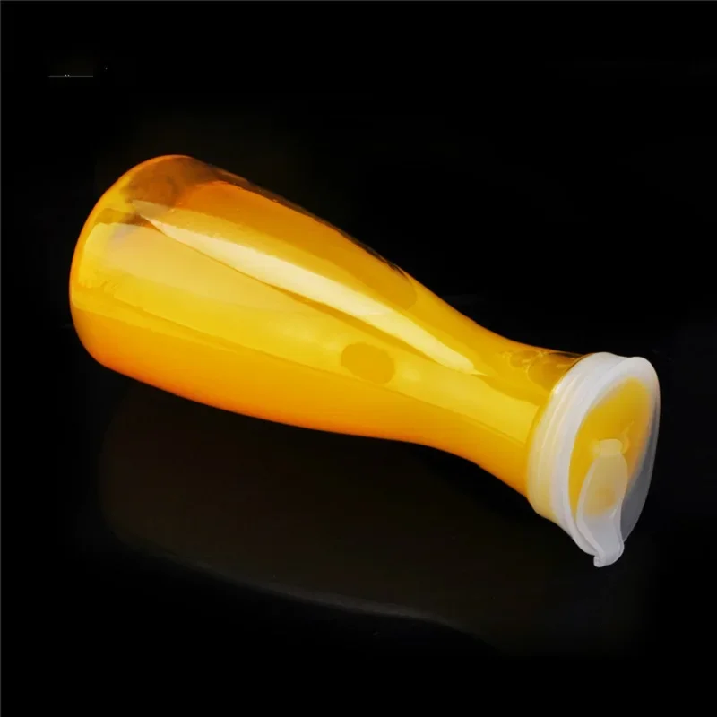 1.1/1.6L Transparent Water Bottle Fruit Juice Milk Pot Bar Party Wine Beer Bottle Beverage Cold Water Jug Ice Tea With Lid Jug