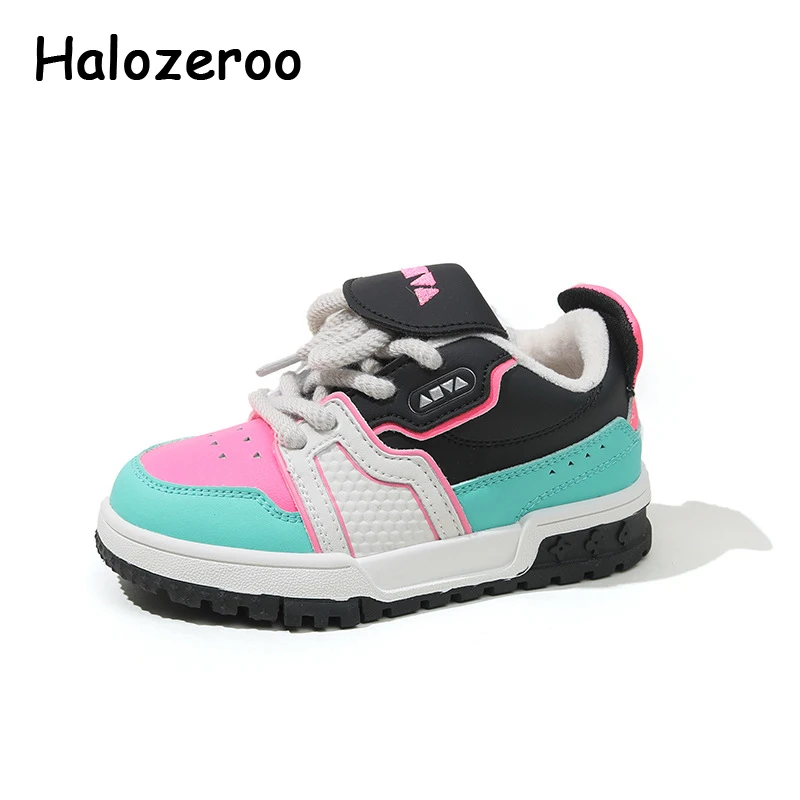 

Kids Casual Sneakers Baby Girls Brand Warm Shoes Children Black Sport Sneakers Boys Slip On Chunky Sneakers Trainers New Winter