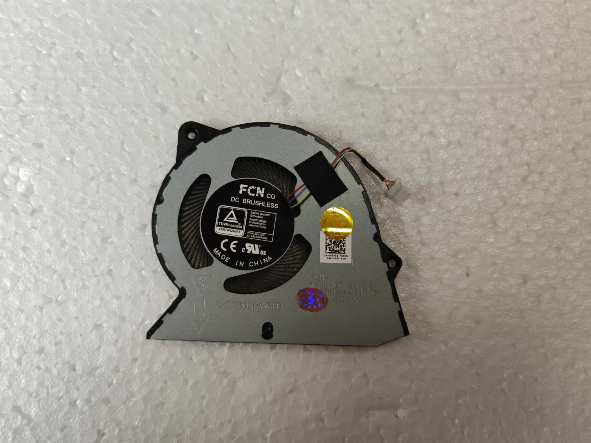 Ventola Di Raffreddamento Della Cpu Per Dell Inspiron 3511 3515 Vostro 3510 3420 3250 0 Rff51