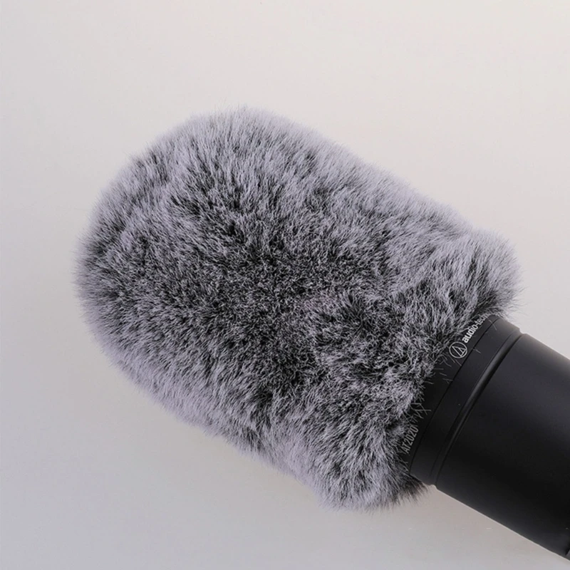Microphone Cover Furry Windscreen Muff for AT