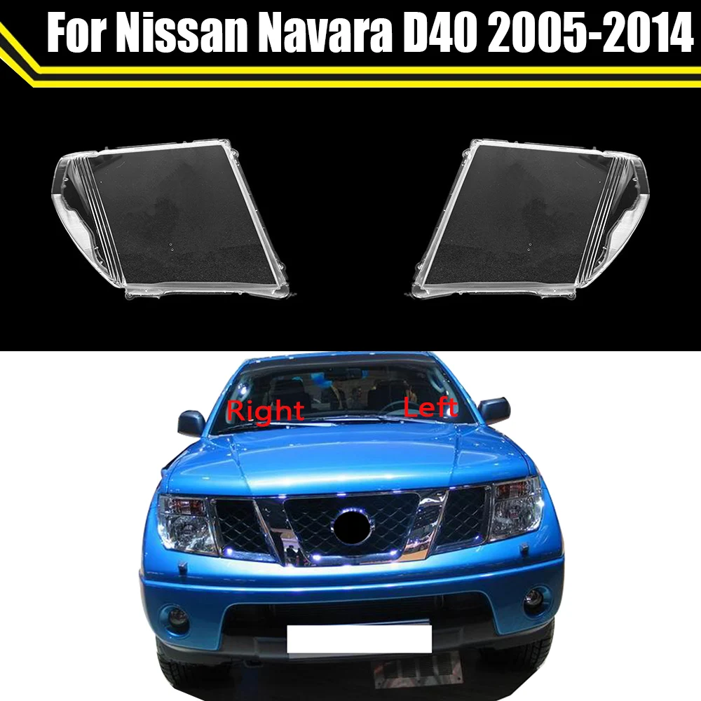 AutoLightCapsForNissanNavaraD4020052014CarHeadlightCover