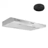Tieasy 30 inch 230 CFM Under Cabinet Mount Stainless Steel with Carbon Filter LED Lights Kitchen Range Hood USGF2375CF 1