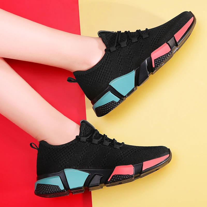 Women's Shoes Comfortable Women's Sport Shoes Breathable Women Sneakers Women Running For Size 35-42