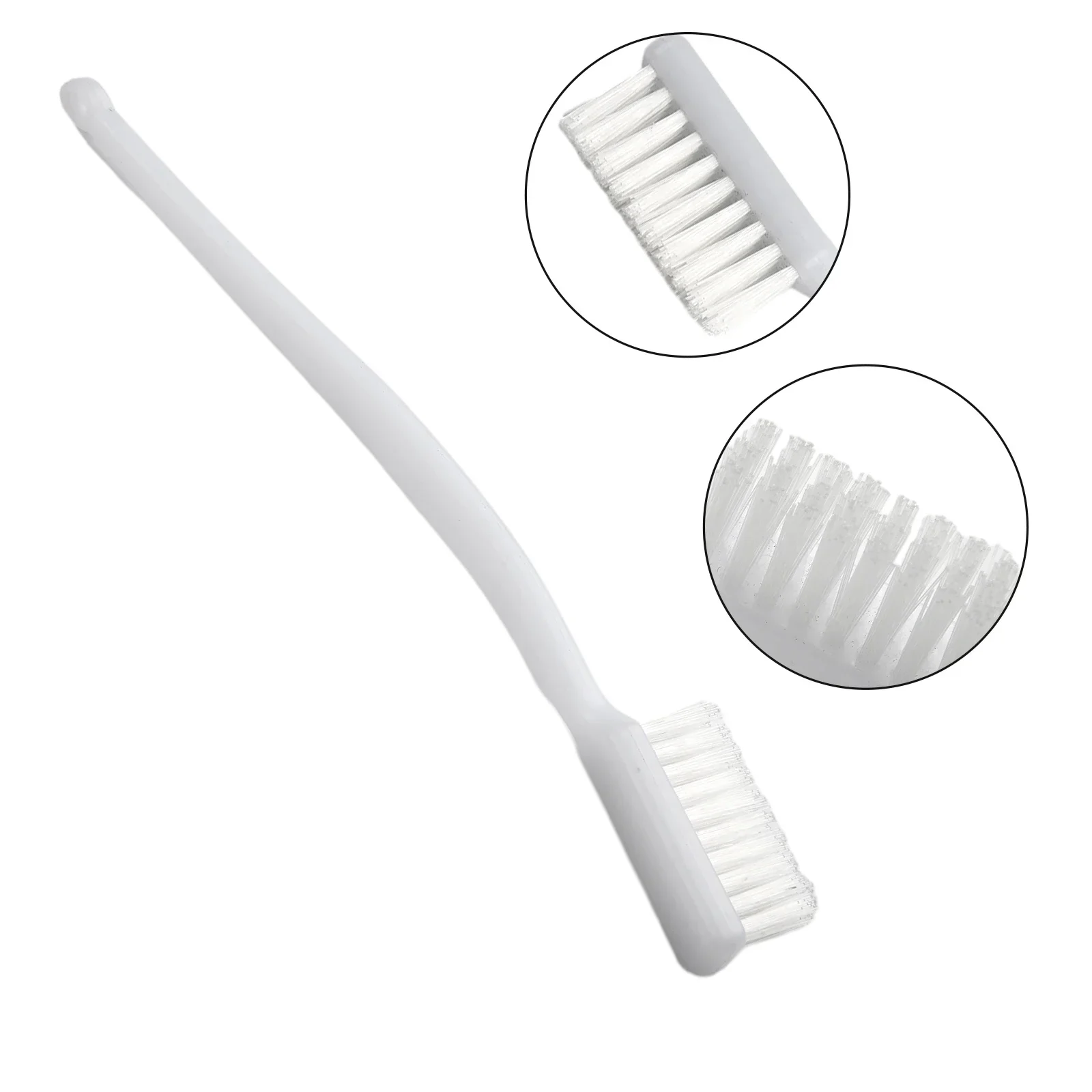 White Plastic Handle Brass Stainless Steel Nylon Cleaning Polishing Detail Metal Rust Brushs Home Kits Hands Tools