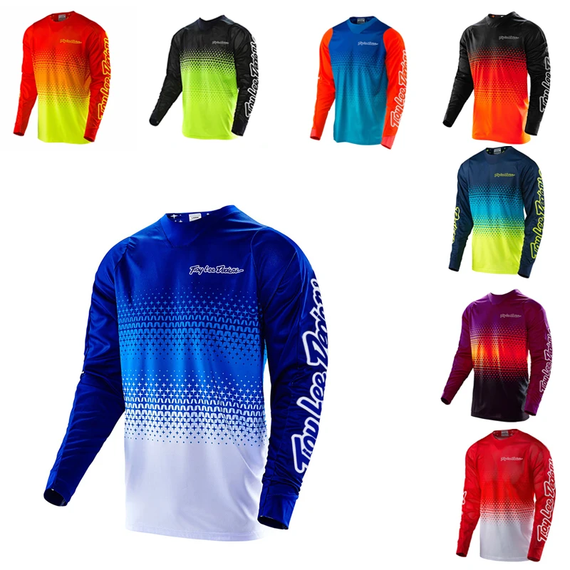 Maillot De Descente, Livraison Gratuite, Bmx, Moto, Vtt, Dh Enduro