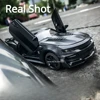 1:32 Scale Camaro Car Toys Alloy Diecast Model Sports Car with Sound Light Doors Openable Vehicles Toy for Child Birthday Gifts 6