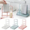 Kitchen Faucet Sink Sponge Rack Stand Plastic Sponge Towel Holder Scouring Pad Dishwash Kitchen Organizer Cloth Drain Basket 1