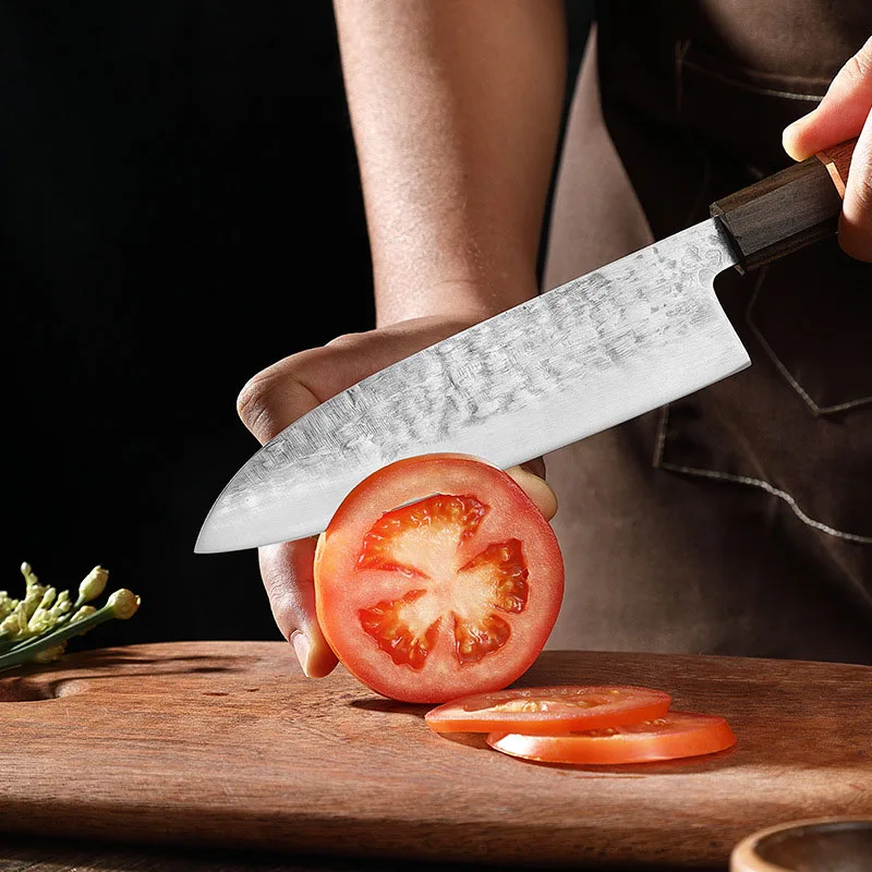 Professional Japanese Kitchen kitchen knife meat cleaver Forged Knife Set 5Cr15Mov Stainless Steel Meat Fish Fruit Vegetables Butcher Cleaver Knives