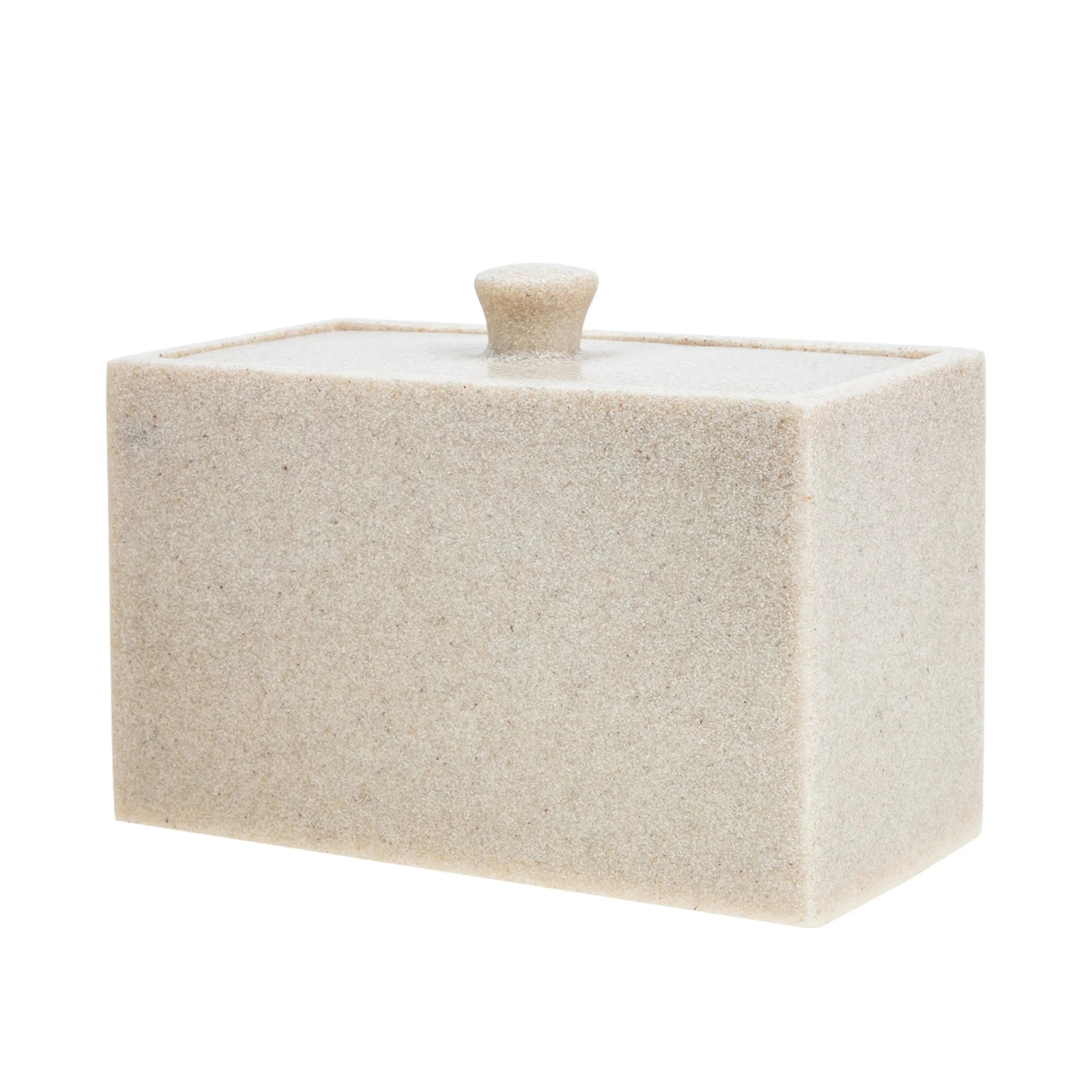 

Cotton Storage Box Makeup Organizer Compartments Pad Case Swabs Dispenser Container Round Holder