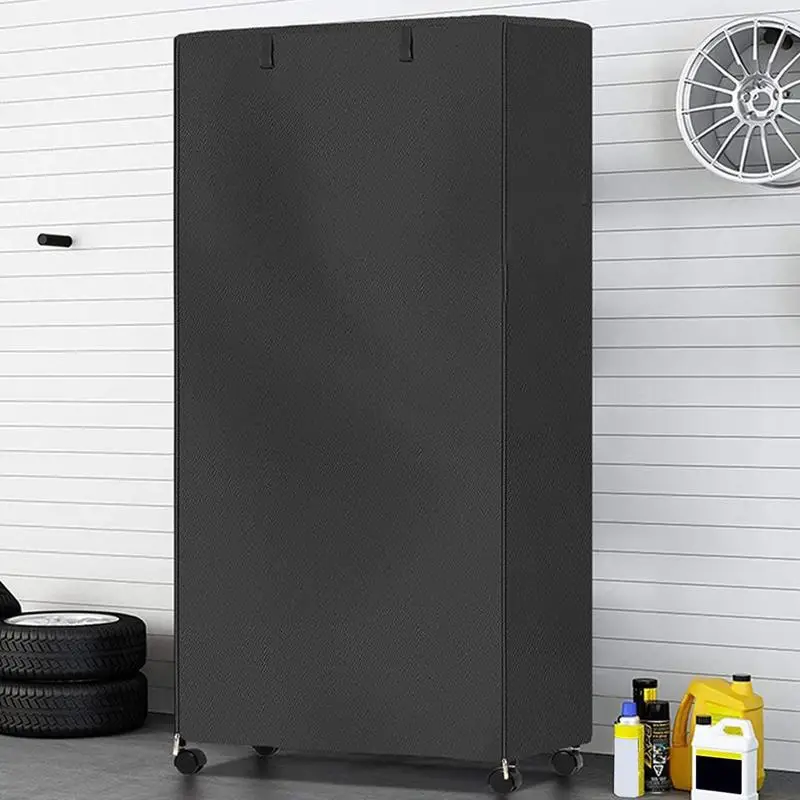 Waterproof Shelf Cover 91x45x182cm Oxford Cloth Display Rack Cover Dustproof Storage Wire Rack Covers Patio Furniture Protector