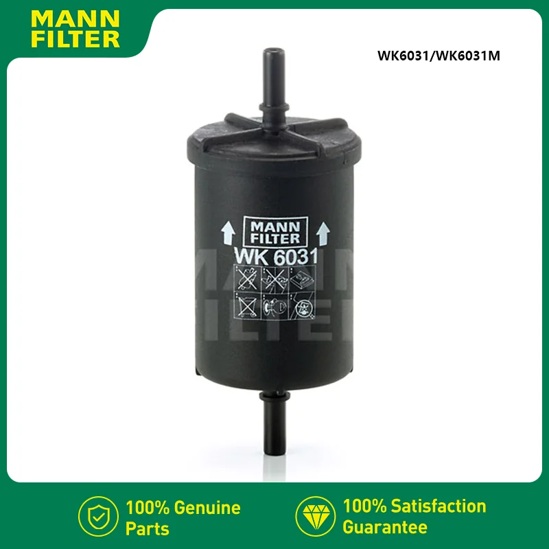 Fuel Filter MANNFILTER WK6031/WK6031M Fits PEUGEOT 3008 308 406 SMART Fortwo CITROEN Xsara Picasso 9647867780 M0000156785