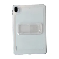 Shockproof Icy Colors Acrylic TPU Protective Case with Kickstand for Xiaomi Pad 5 5 Pro (Transparent)