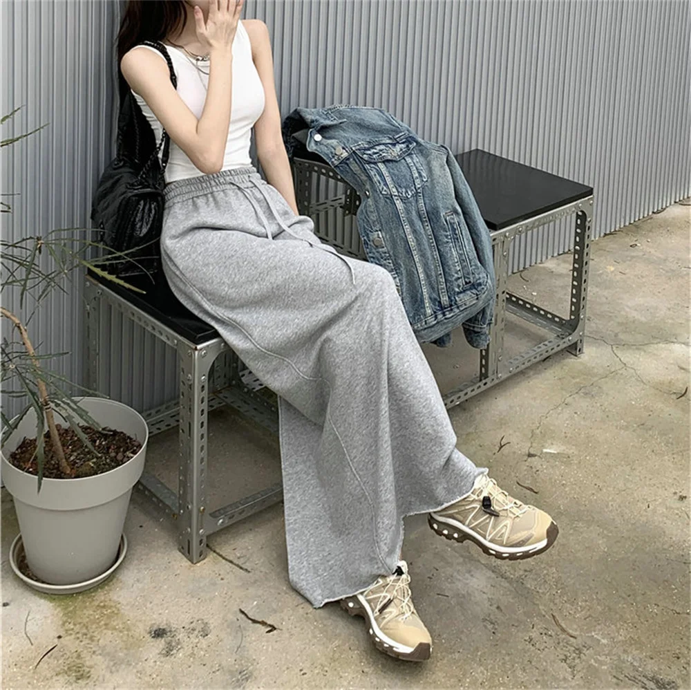2023 Korean Autumn Skirts Women Solid Fashion Simple Preppy Style Casual Daily Spring New All-match Students Ankle Length Skirts 6