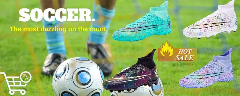 Futbola zābaki bērniem, neslīdoši futzāla apavi, bērnu zema augšdaļa, iekštelpu zāles treniņu futbola laukuma apavi, augstas kvalitātes sporta apavi_voghion.com