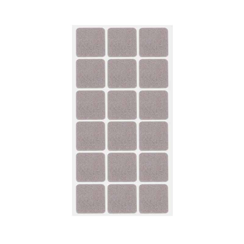 Felt Chair Leg Pads - Self-Adhesive Floor Protector and Anti-Slip Furniture Mat Set