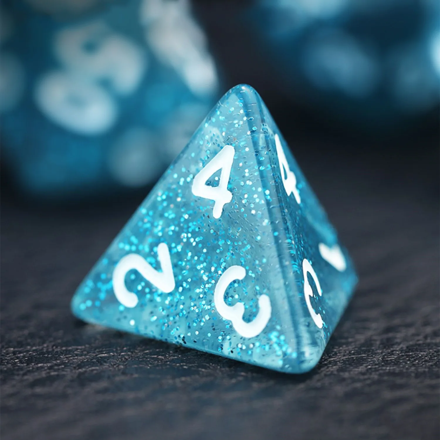 Polyhedral Dices Kit 7 Pcs For DND COC TRPG RPG Board Games Party