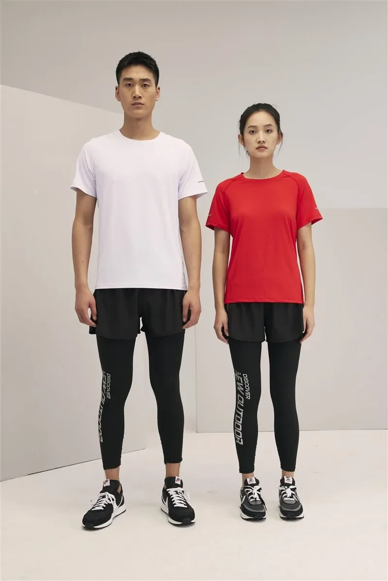 Men's Quick Dry High Elasticity Gym Shorts Running Suit Basketball Compression Training Clothes Tight Pants Sports Wear