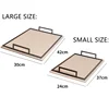 Metal Tray Large Leather Rectangle Pallet Home Storage Ornaments Tableware Groceries Storage Decorative Tray Serving Plate 3
