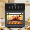 Electric Deep Fryers small new Visual air fryer   home kitchen large capacity oven microwave all-in-one machine 1