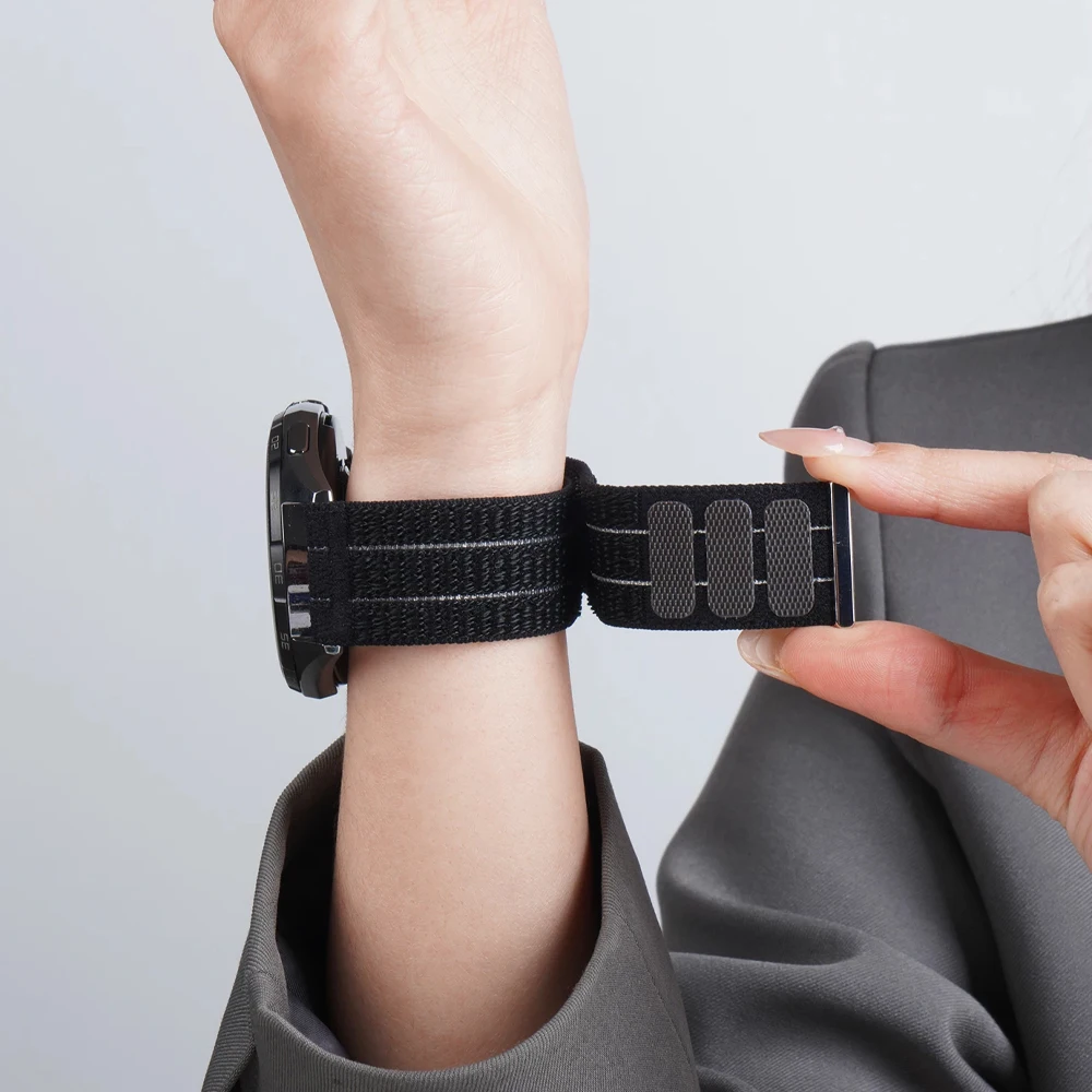 Breathable Sport Nylon Smartwatch Band Bracelet