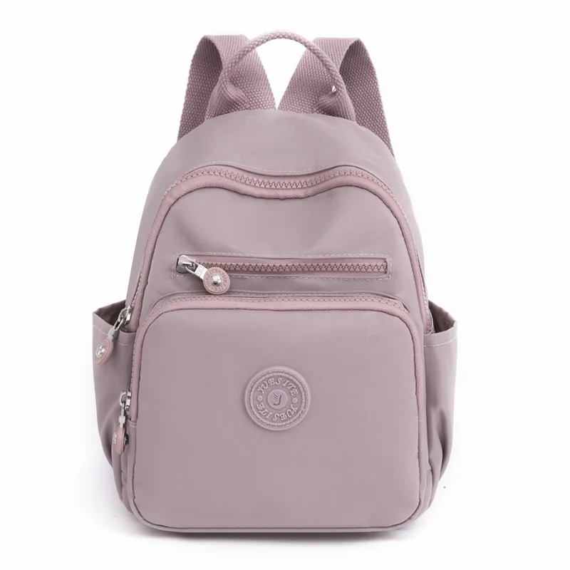 

Leisure Women's Backpack 2023 Autumn Fashion Oxford Cloth Women's Lightweight Solid Color Simple Travel Backpack