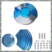 WON Patio Heater Shield Replacement Accessories, Top Shield Reflector Aluminum Winter Heater Shield Reflector For Outdoor 1